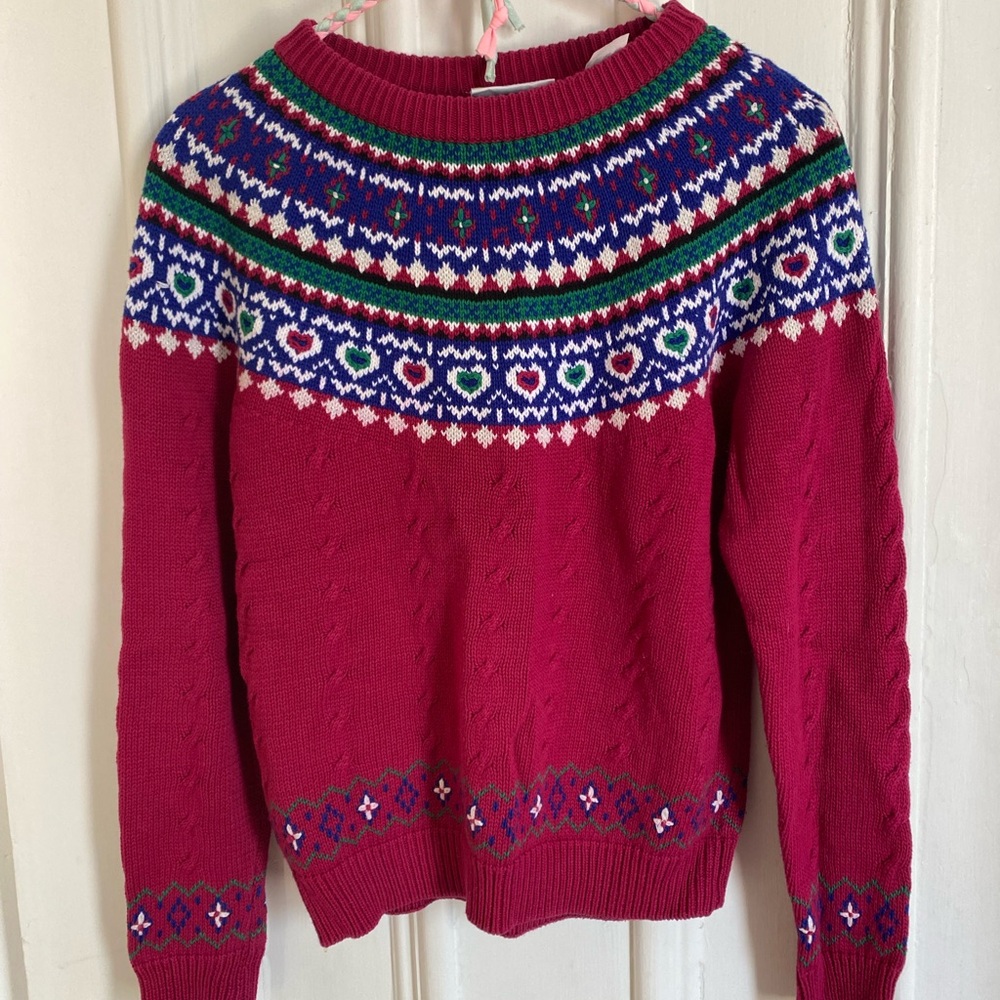 Vintage Cotton Knit Sweater